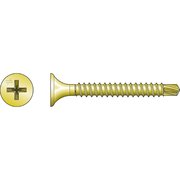 SIMPSON STRONG-TIE Drywall Screw, #6 x 1-1/4 in, Steel, Phillips Drive, 2500 PK DWFSDQ114PS